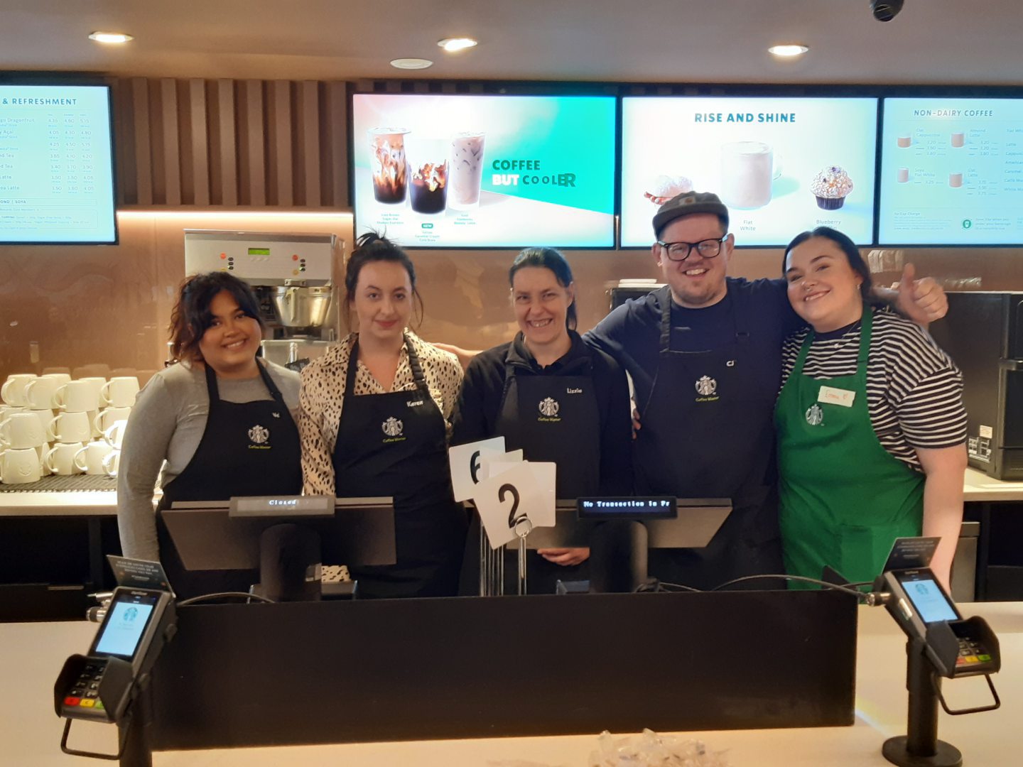 Elgin Starbucks opens in its new home on the High Street