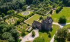 The new rose garden at Crathes Castle is finally complete. Image: National Trust for Scotland