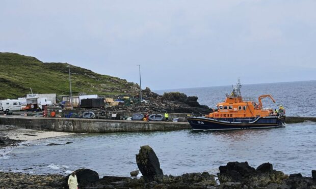 The Lifeboat at Elgol Harbour. Image: Kirsty Campbell.