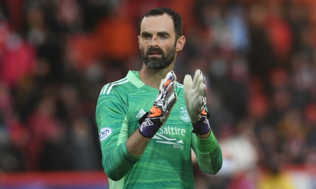 Keeper Joe Lewis has called time on seven years at Aberdeen. Image: SNS