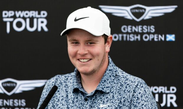 Robert MacIntyre previews the 2023 Genesis Scottish Open. Image: SNS