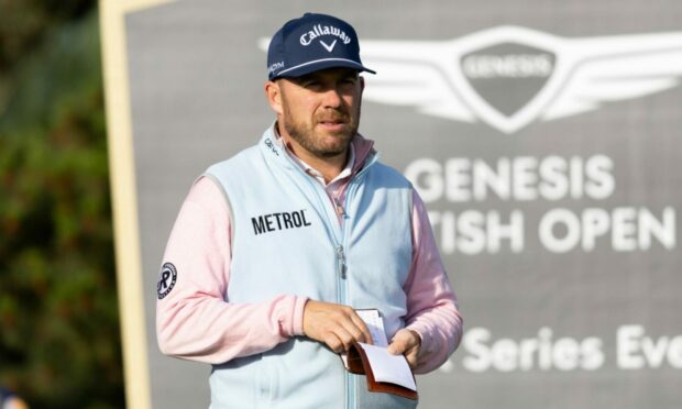 Richie Ramsay during the 2023 Genesis Scottish Open. Image: SNS
