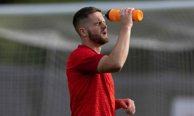 Caley Thistle defender Danny Devine.