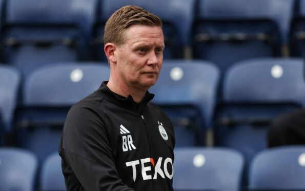 Aberdeen manager Barry Robson