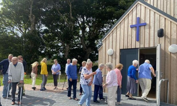 The newest Highland church at West Ardnamurchan.