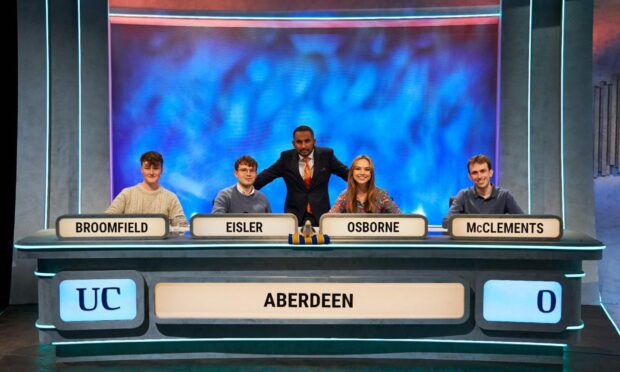 University of Aberdeen to make debut in University Challenge. Image: University of Aberdeen.