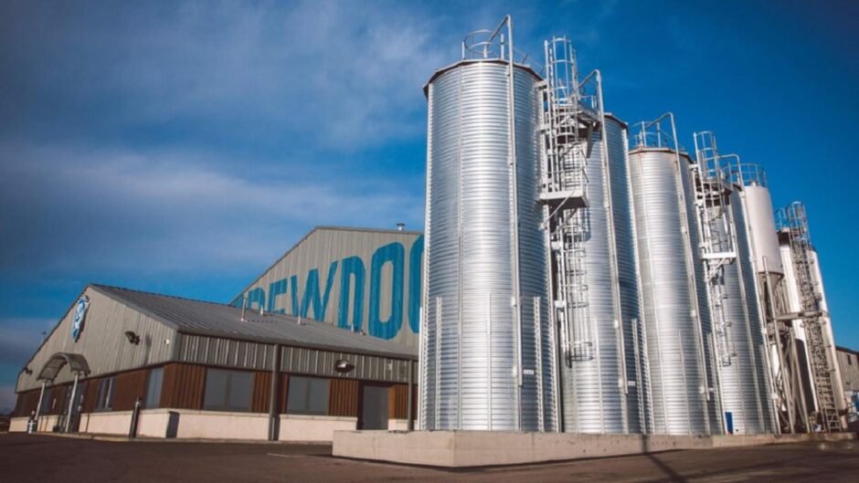 BrewDog's brewery in Ellon