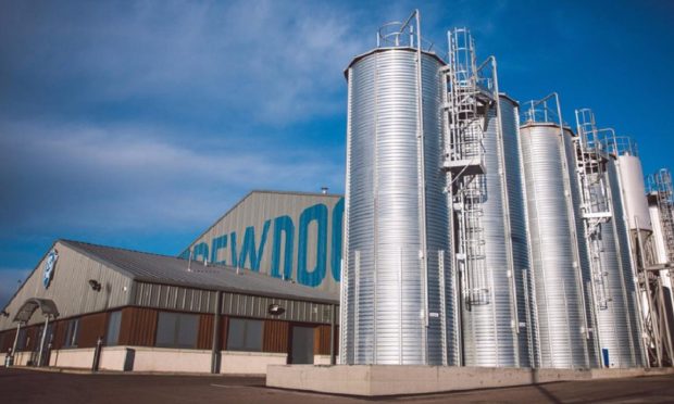 BrewDog's brewery in Ellon