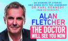 Alan Fletcher's show: The Doctor Will See You Now. Image: Eden Court Theatre,
