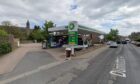 Locator of BP garage in Stonehaven