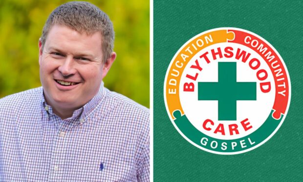 New chief executive Rev Jeremy Ross. Image: Blythswood Care
