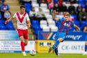 Charlie Gilmour's only Caley Thistle goal this season came against Airdrie in the Viaplay Cup in July. Image: Jasperimage.