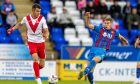 Charlie Gilmour's only Caley Thistle goal this season came against Airdrie in the Viaplay Cup in July. Image: Jasperimage.