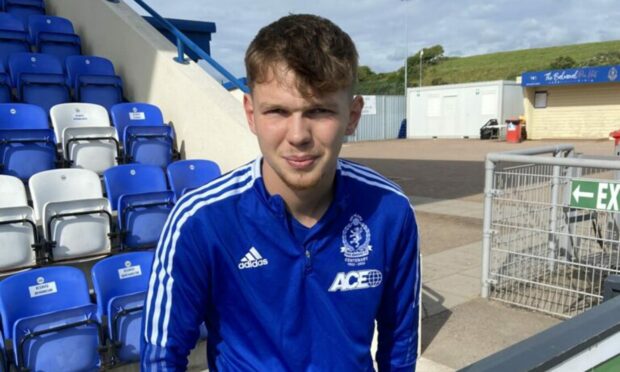 Ipswich Town defender Cameron Stewart has joined Cove Rangers on loan. Image: Cove Rangers FC.