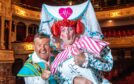 Evening Express / Press and Journal
CR0043826
Story by Lottie Hood
His Majesty's Theatre, Aberdeen
Cast of HMT Panto Sleeping Beauty
Pictured are Greg McHugh (Gary Tank Commander) and Alan McHugh (Nurse Nellie Macduff)
Tuesday 11th July 2023
Image: Darrell Benns/DC Thomson