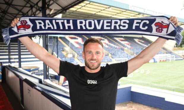 Keith Watson has signed a one-year contract with Raith Rovers. Image:  Courtesy of Raith Rovers FC