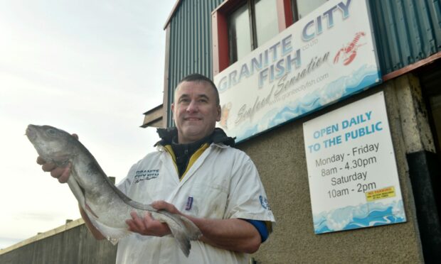 Ed Fletcher saw sales drop due to South College Street roadworks. Image: Darrell Benns/DC Thomson