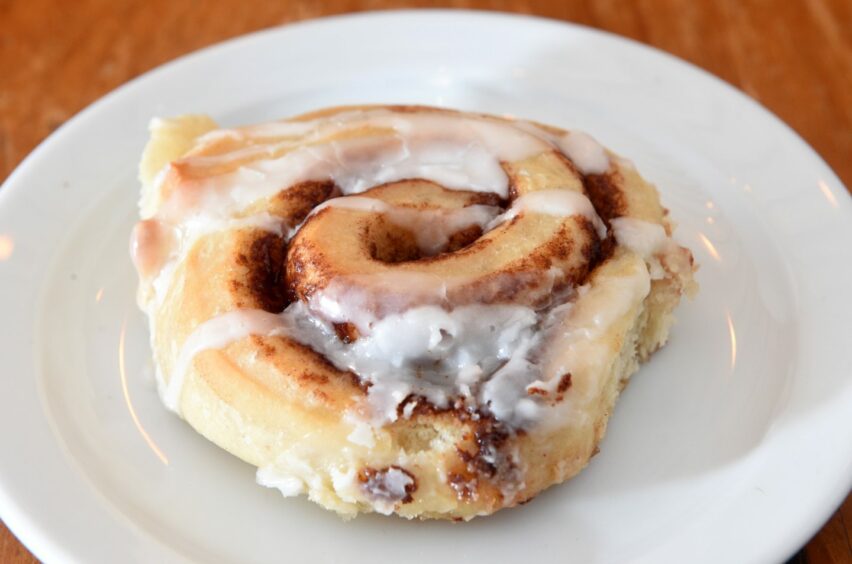 "I question him for missing out on a Foodstory cinnamon bun," one enraged P&J reporter said. Image of a Foodstory cinnamon bun: Darrell Benns