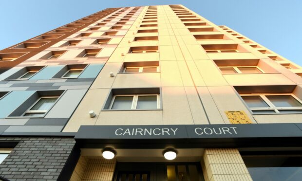 Cairncry Court. Image: Darrell Benns / DC Thomson.