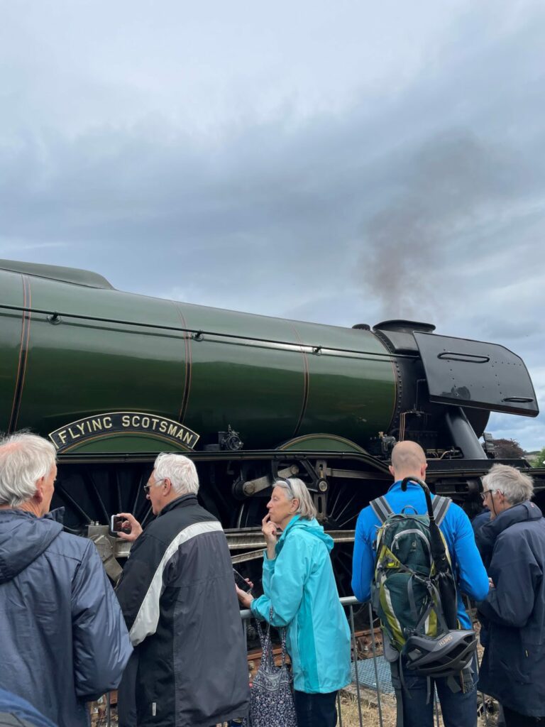 Where will the Flying Scotsman be near me this October?