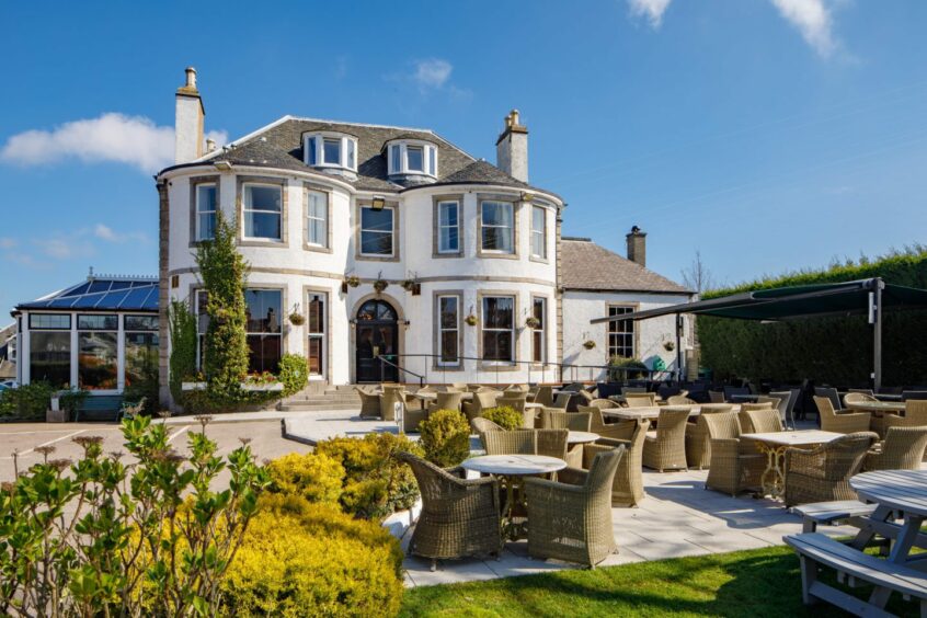 Ferryhill House Hotel in Aberdeen is in with a chance of winning a gong.