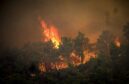 Wildfires in Rhodes.