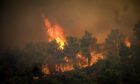 Wildfires in Rhodes.