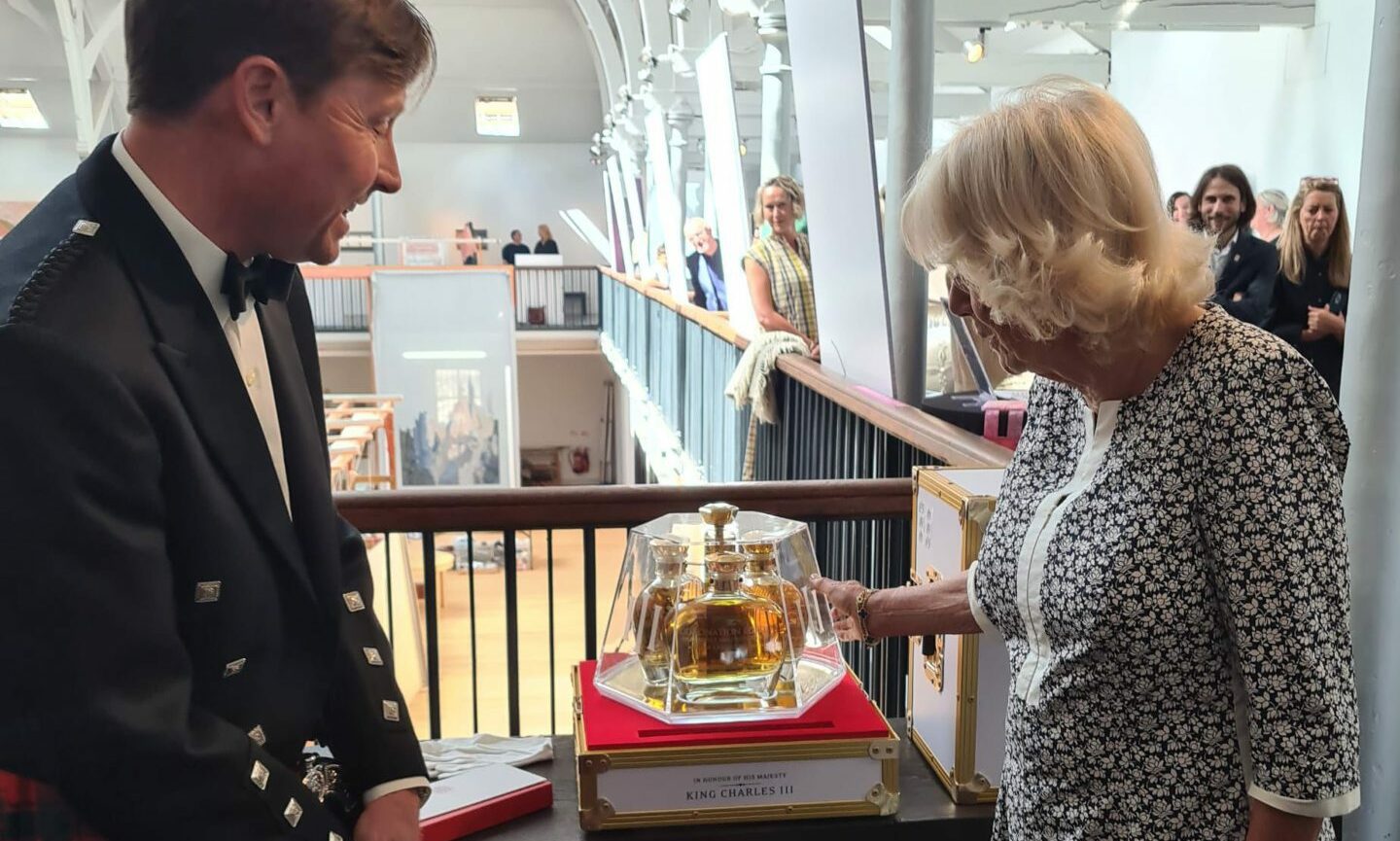 Huntly firm presents gift of King's favourite tipple to Queen Camilla - Vimarsana News