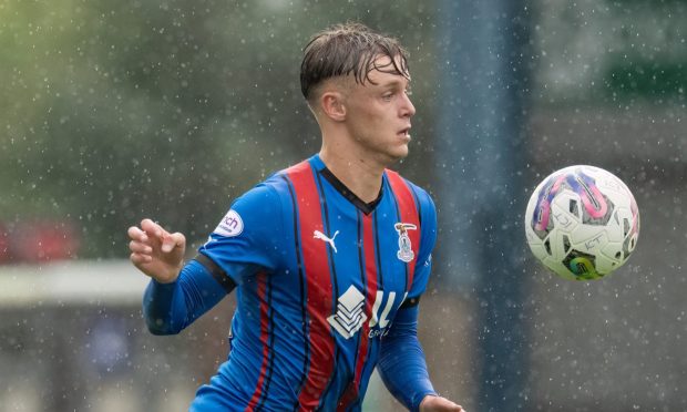 Caley Jags midfielder Roddy MacGregor will aim to have an impact in the second half of the season after his injury troubles. Image: Jasperimage