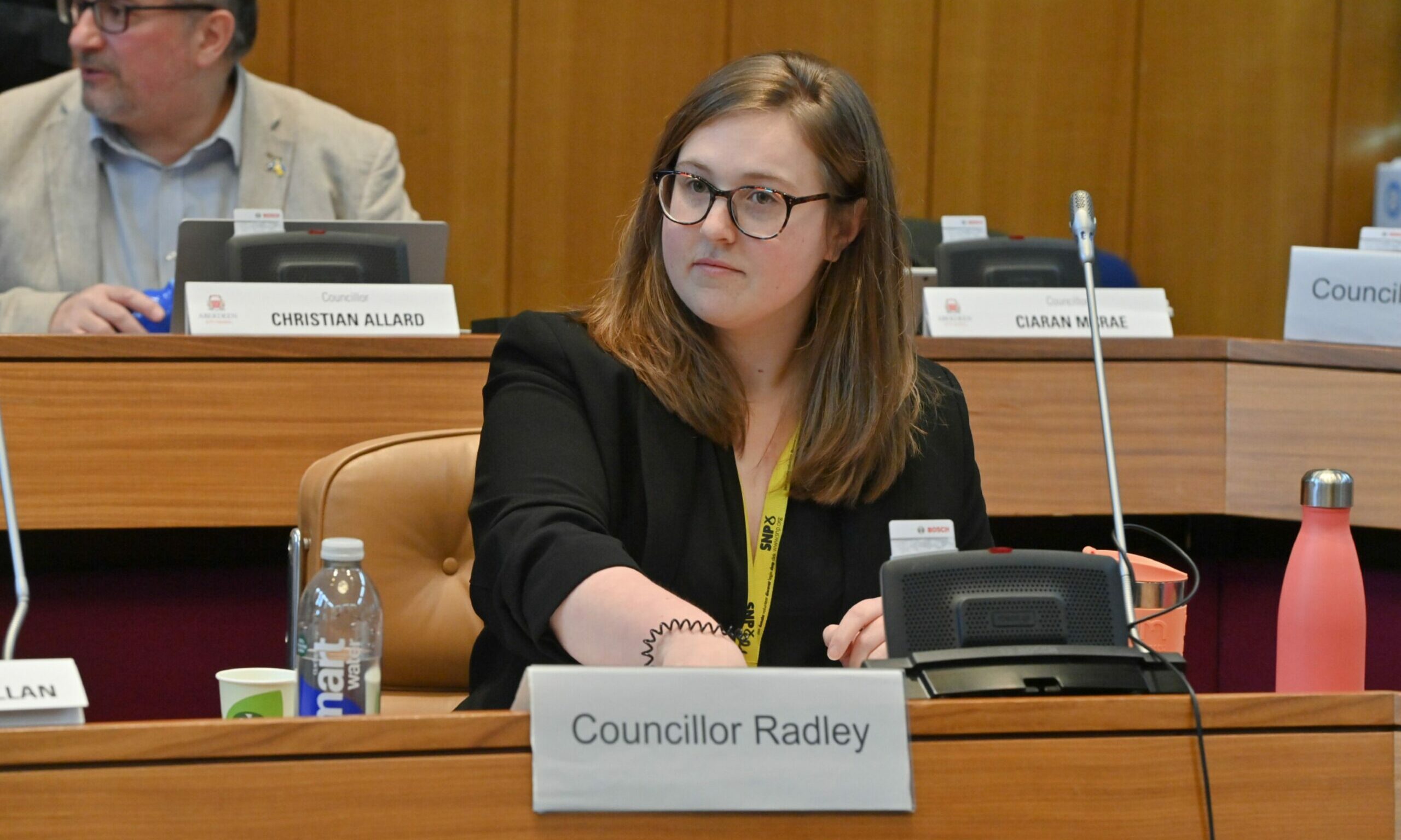 Public protection convener Miranda Radley encouraged councillors to 'push the narrative' that Aberdeen city centre is safe. Image: Kenny Elrick/DC Thomson