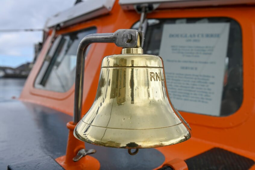 The RNLI lifeboat Bell.