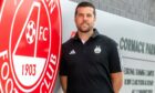 New Aberdeen Women's manager Clinton Lancaster at Cormack Park. Image: Kath Flannery/DC Thomson.