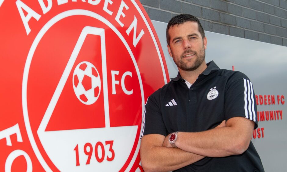 Aberdeen Women manager Clinton Lancaster