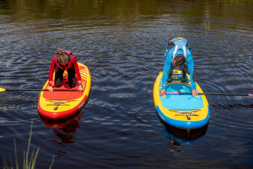 Knockburn Loch offers training sessions. Image: Kath Flannery/DC Thomson