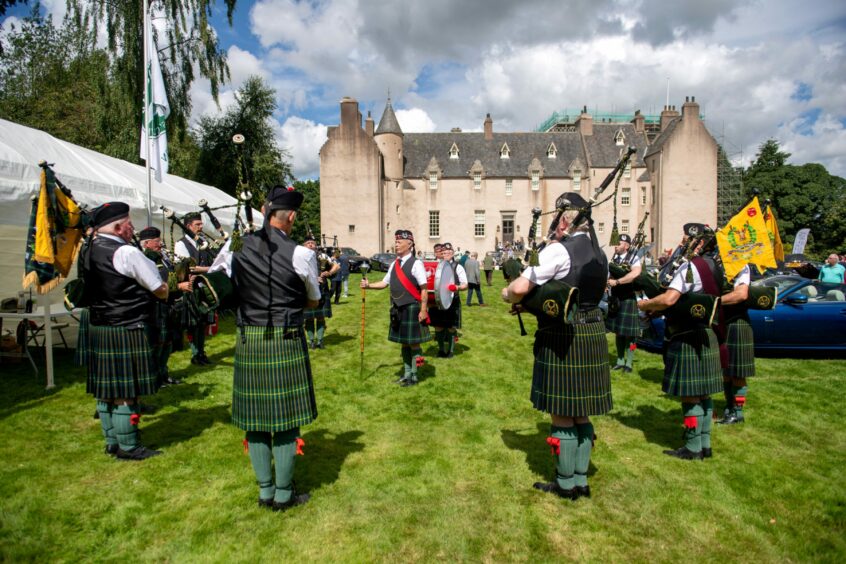 Pipe band.