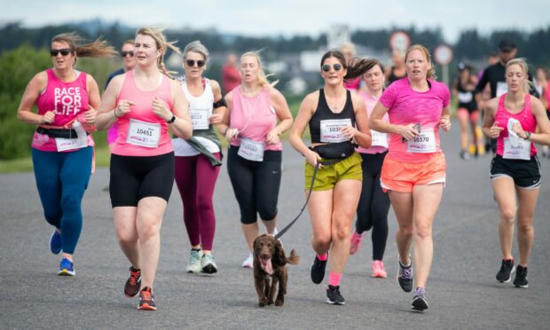 Race for Life Aberdeen. Image: Kami Thomson/DC Thomson