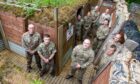 Reservists in the trench