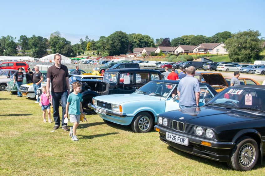 Vintage car show