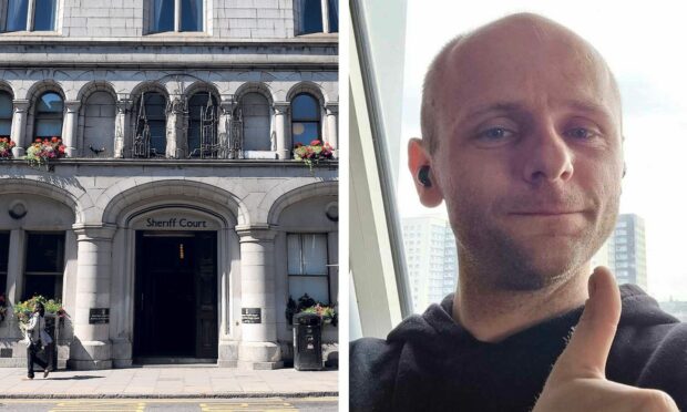 Kris Neish was found guilty during a trial at Aberdeen Sheriff Court. Image: Facebook