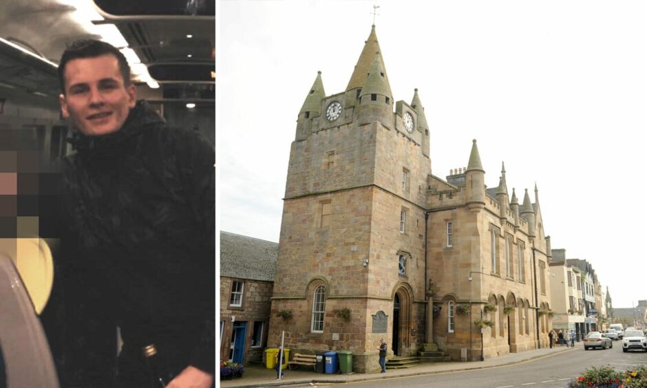 Logan Williamson was jailed for six months at Tain Sheriff Court.