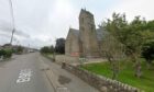 The incident happened on the B9005 outside Methlick Church. Image: Google Maps