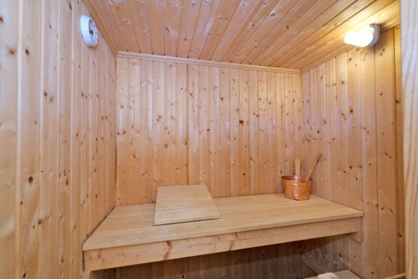 Sauna.