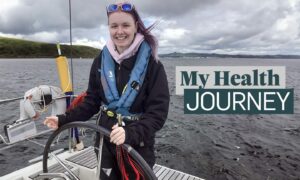 Tasha Gardiner has had her share of shock and trauma but is coming out the other side a new person. Image: Ellen Macarthur Cancer Trust