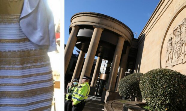Keir Johnston, whose mother-in-law's dress went viral, will stand trial at the High Court in Glasgow.