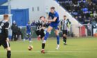 Charlie Gilmour, in action for Cove Rangers, last season. Image: Paul Glendell/DC Thomson