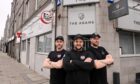 Phillip Adams, Calum Wright and Ashley Adams launched Big Manny's Pizza on Holburn Street during Covid.