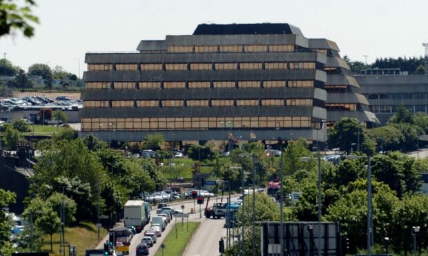 Shell HQ in Aberdeen