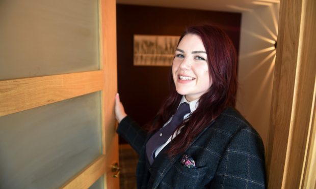 Buckie funeral director Laura Wood on buying a church to expand her business. Image: Sandy McCook/DC Thomson