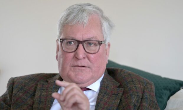Fergus Ewing at his home in the Highlands. Image: Sandy McCook/DC Thomson