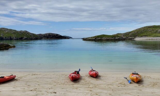 An idyllic scene on the Isle of Lewis.